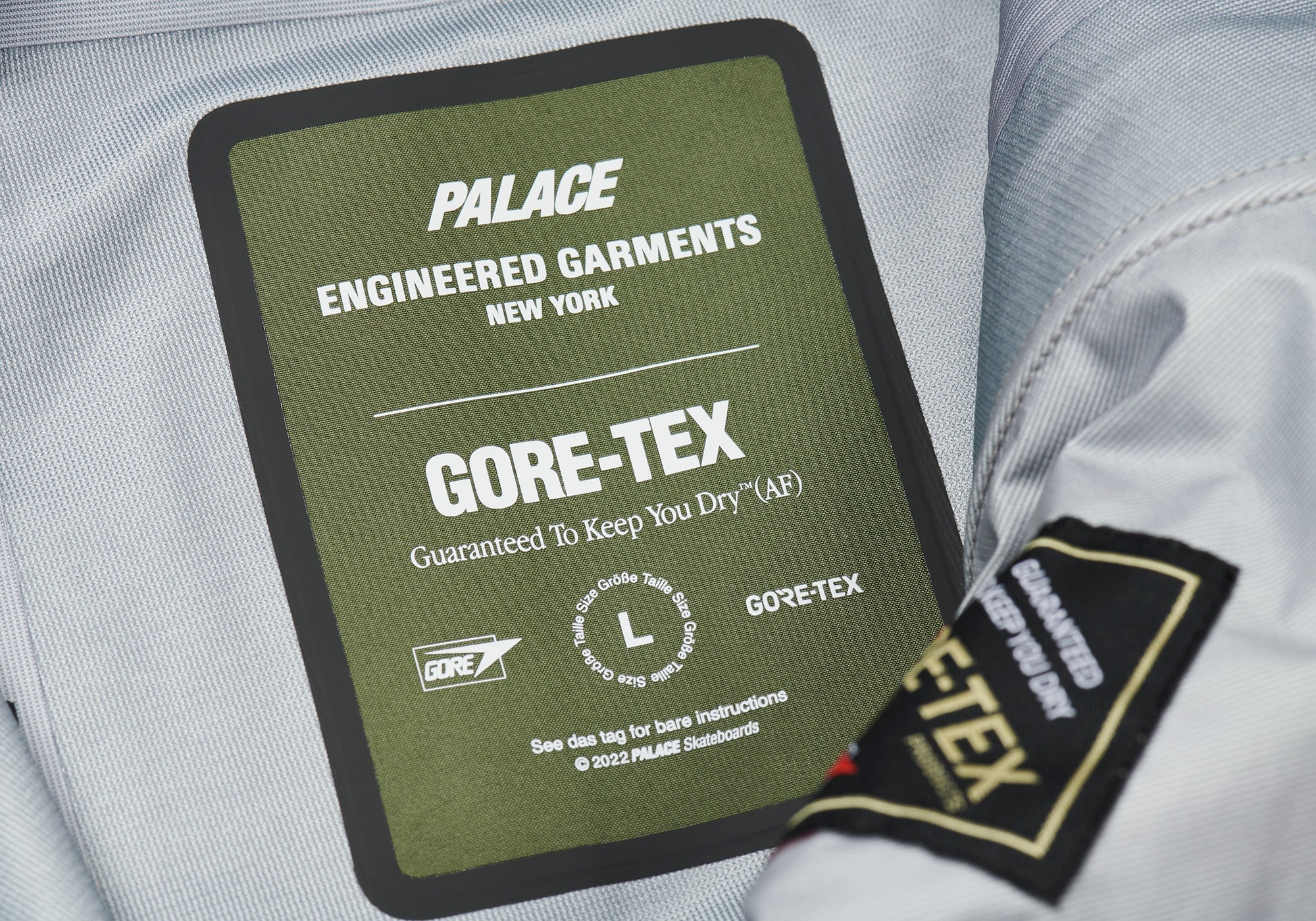 PALACE ENGINEERED GARMENTS GORE-TEX FA PANT OLIVE - 15