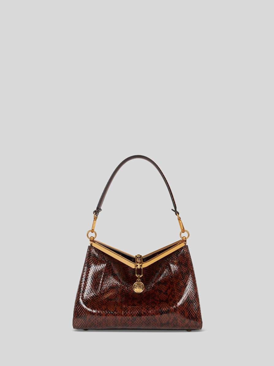 MEDIUM VELA BAG IN ELAPHE LEATHER - 1