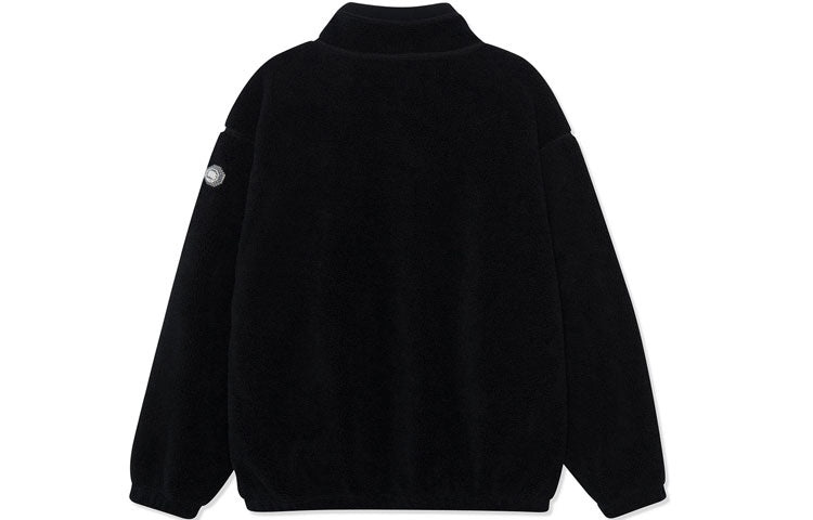 Li-Ning BadFive Logo Polar Fleece Jacket 'Black' AFDR729-4 - 2