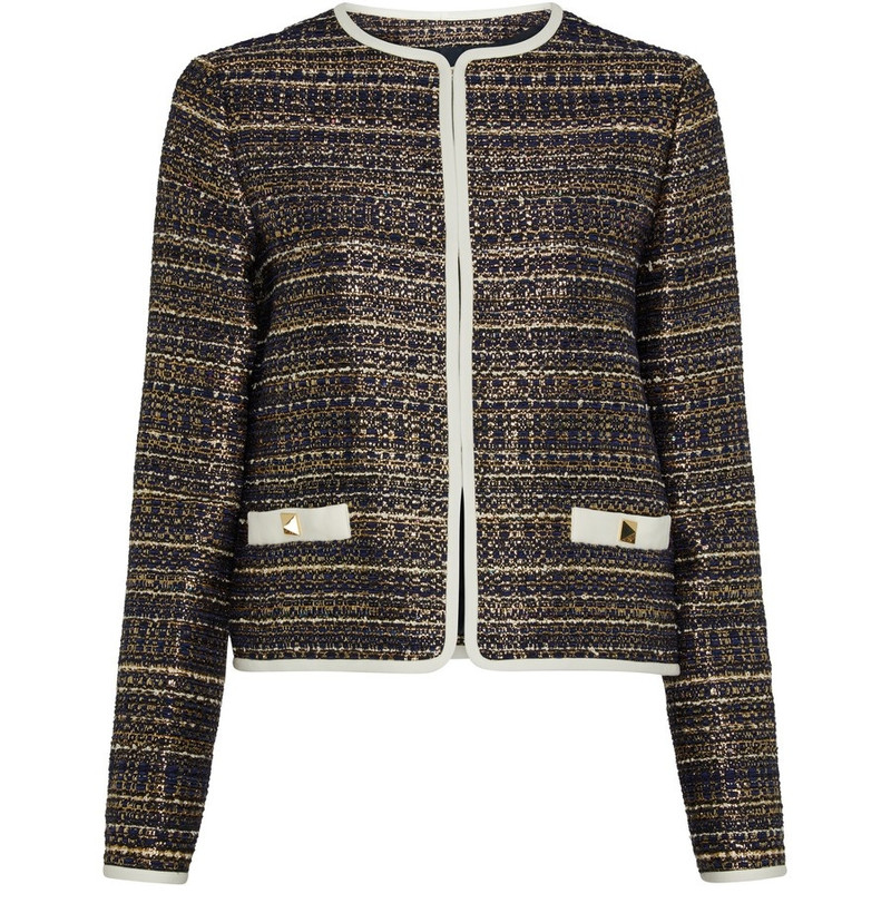 Tweed Party long-sleeve jacket - 1