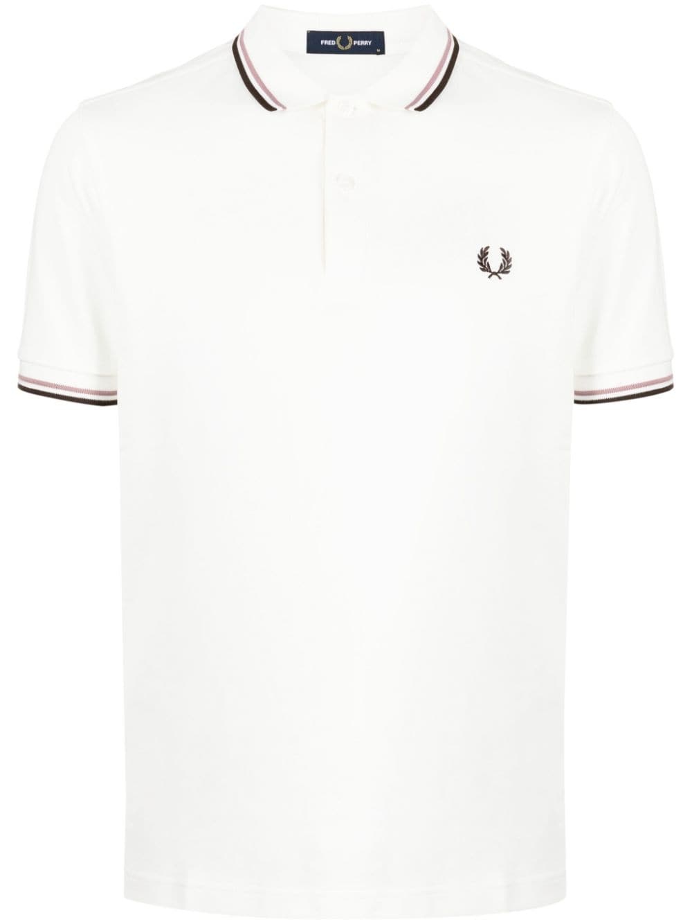 Twin Tipped cotton polo shirt - 1