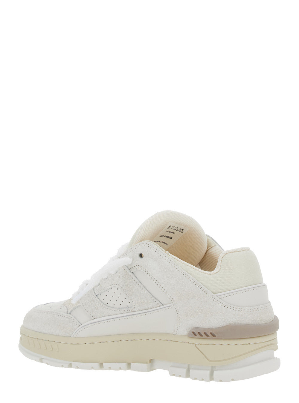 Axel Arigato Women 'Area Lo' White Low Top Sneakers With Logo Patch On The Tongue And Chunky Sole In - 3