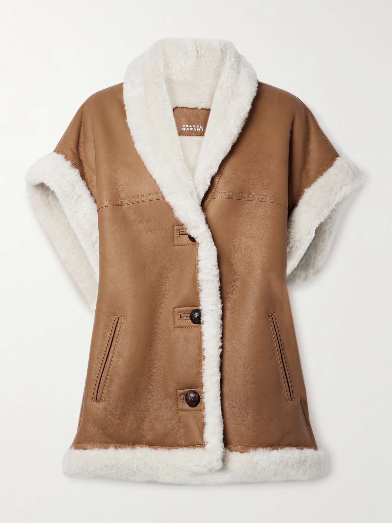 Medilia shearling vest - 1