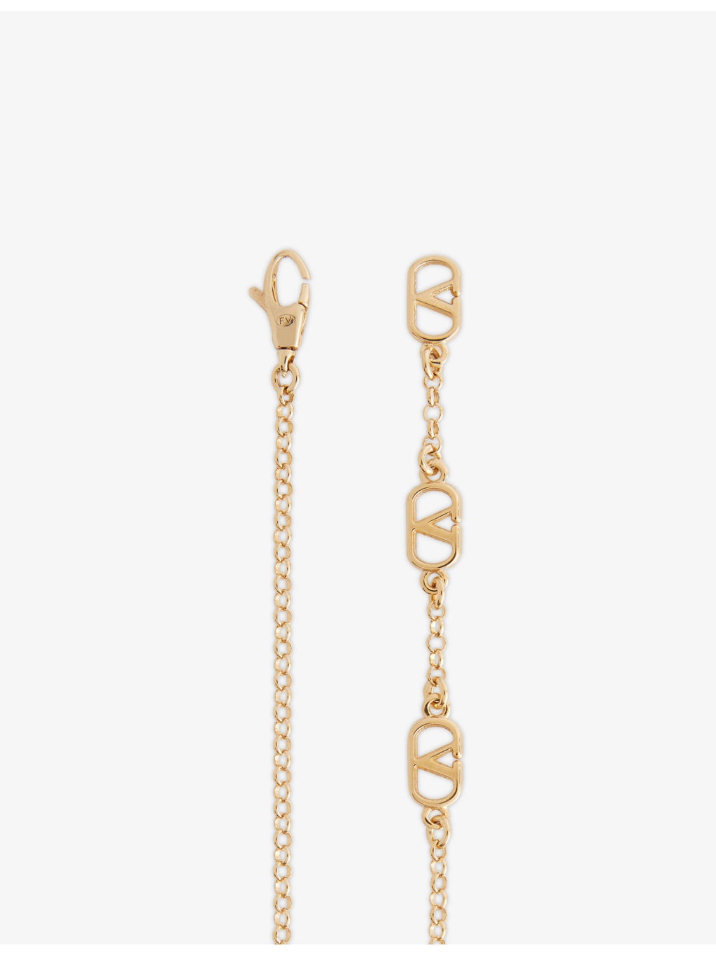 Ovalette Metal and Swarovski® Pearl Necklace - 4