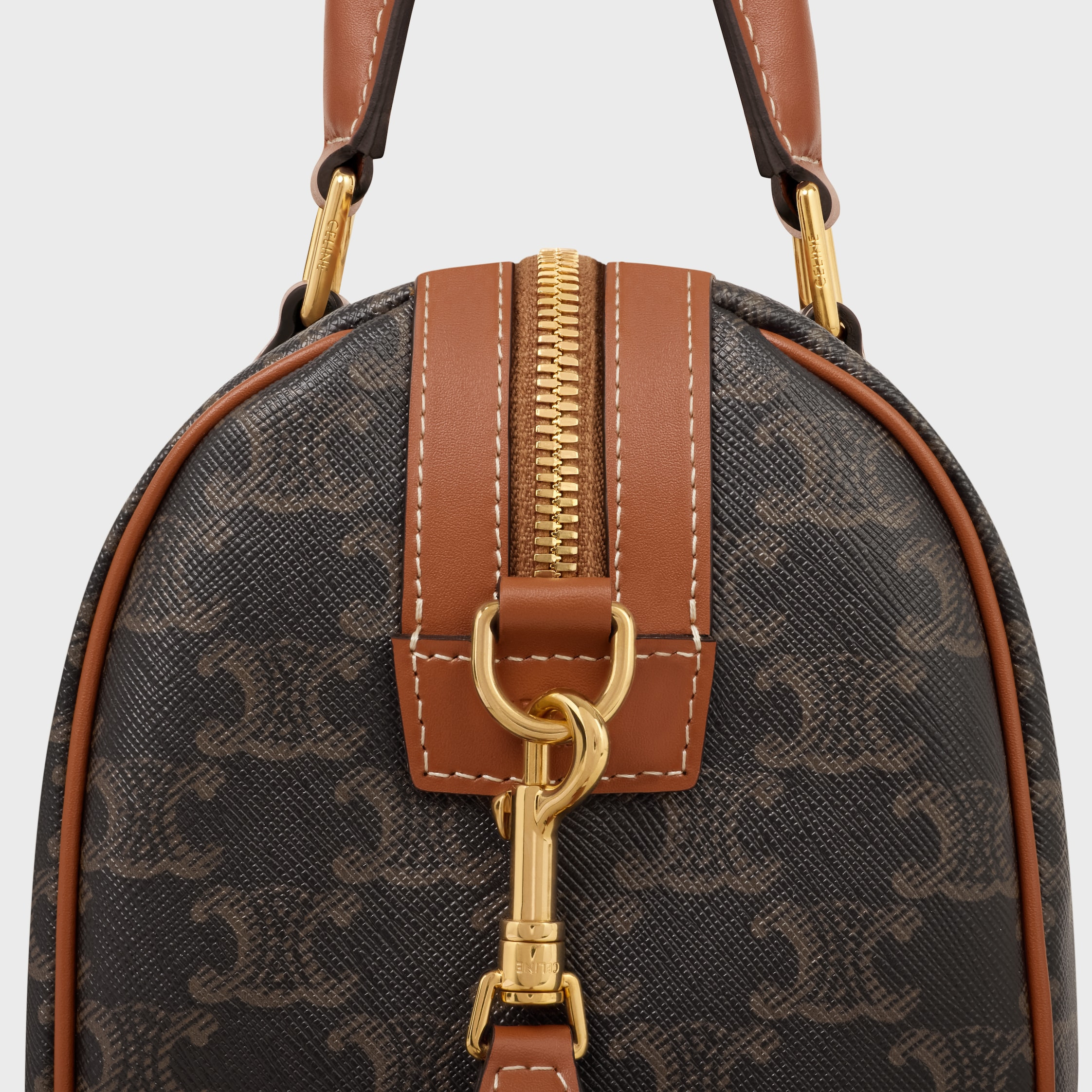 MEDIUM BOSTON IN Triomphe Canvas and calfskin - 5