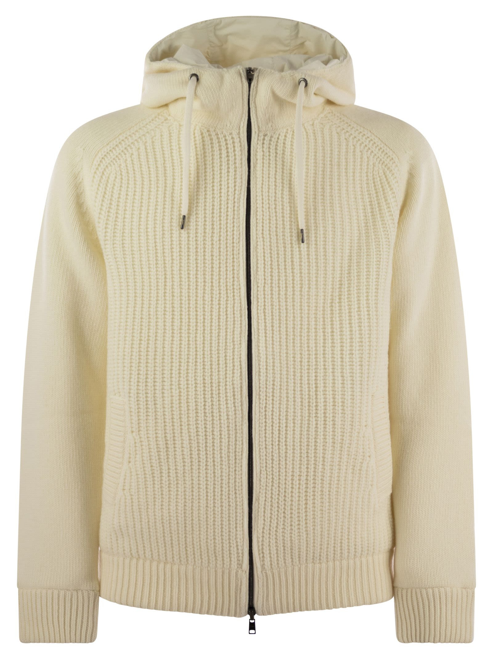 Herno Men Reversible Padded Wool Bomber Jacket - 1
