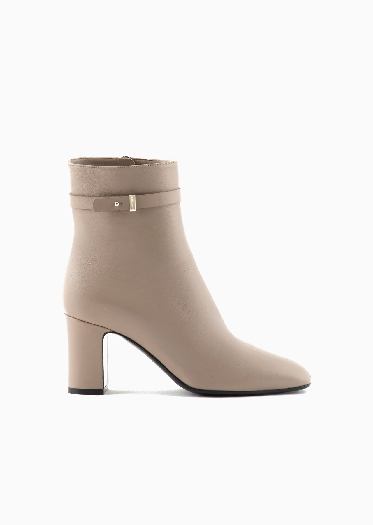 Nappa-leather heeled ankle boots - 1