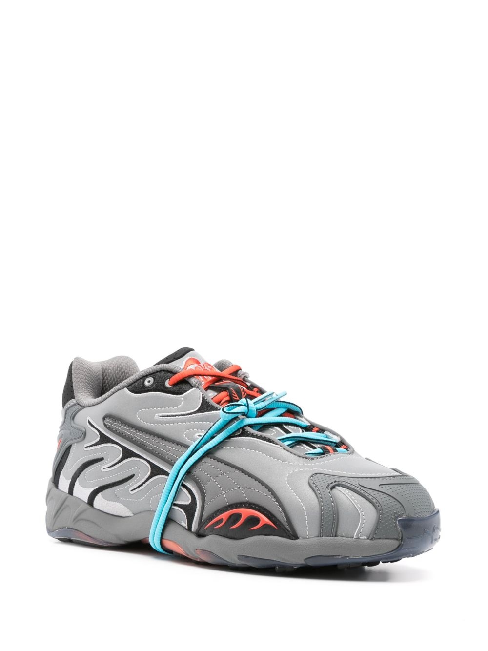 x A$AP Rocky Inhale flame-detail sneakers - 2