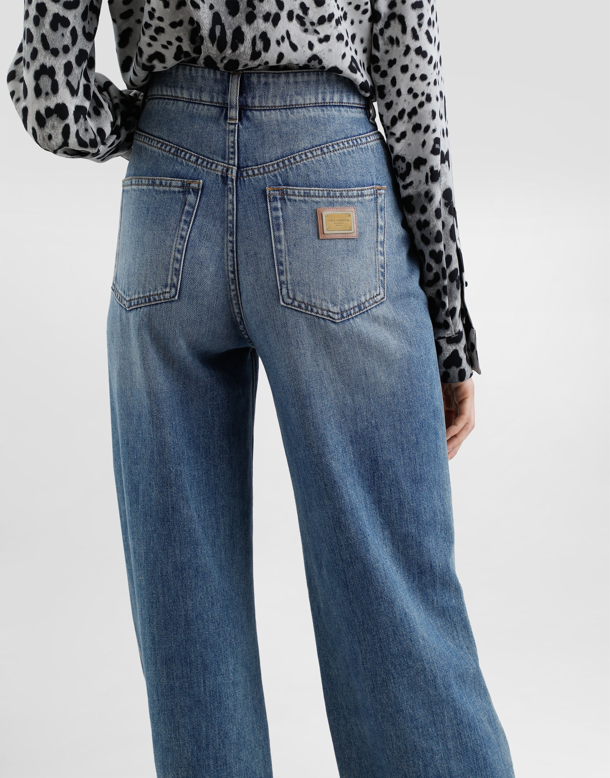 Denim cigarette jeans - 4