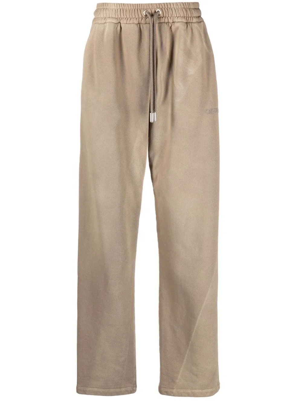 raised logo cotton sweatshirt - 1