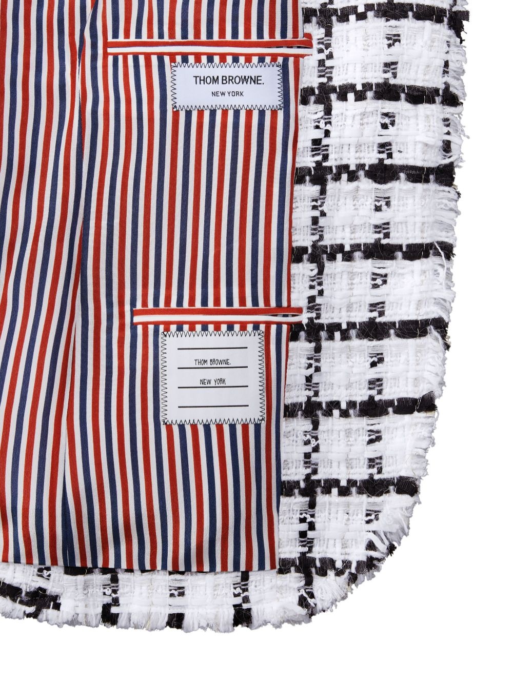 checked blazer - 7