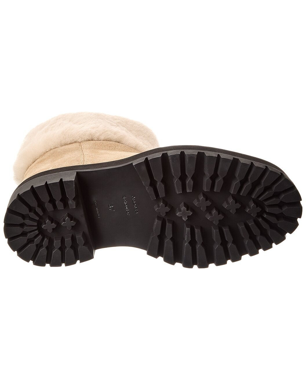 Proenza Schouler Suede & Shearling Boot - 4