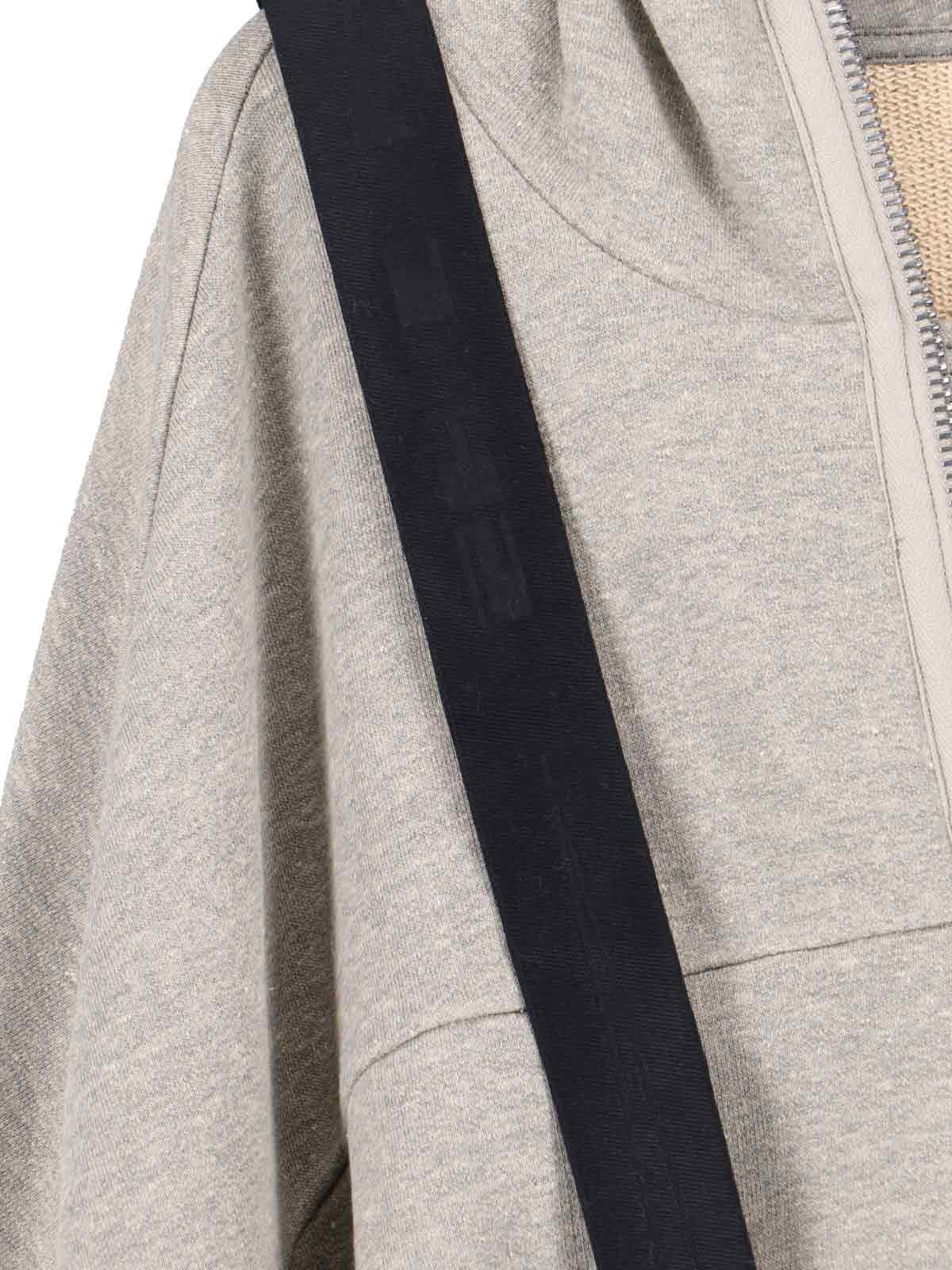 'COLLAGE GIMP' CROPPED SWEATSHIRT - 4