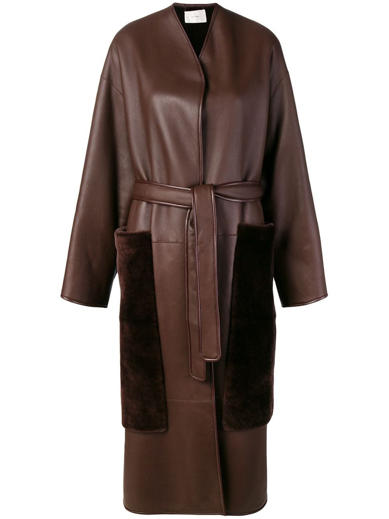 belted midi coat 1