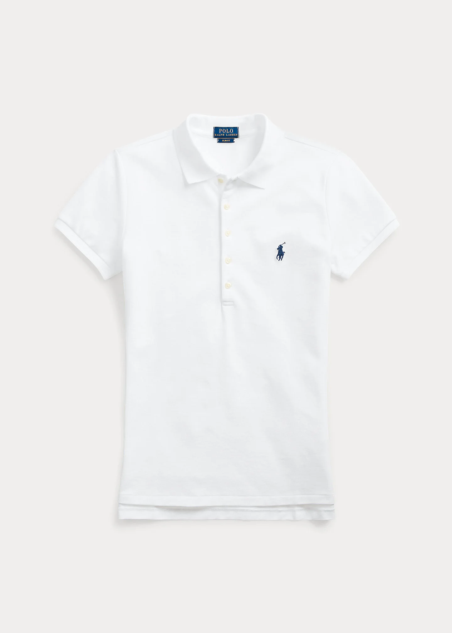 Slim Fit Stretch Polo Shirt - 1