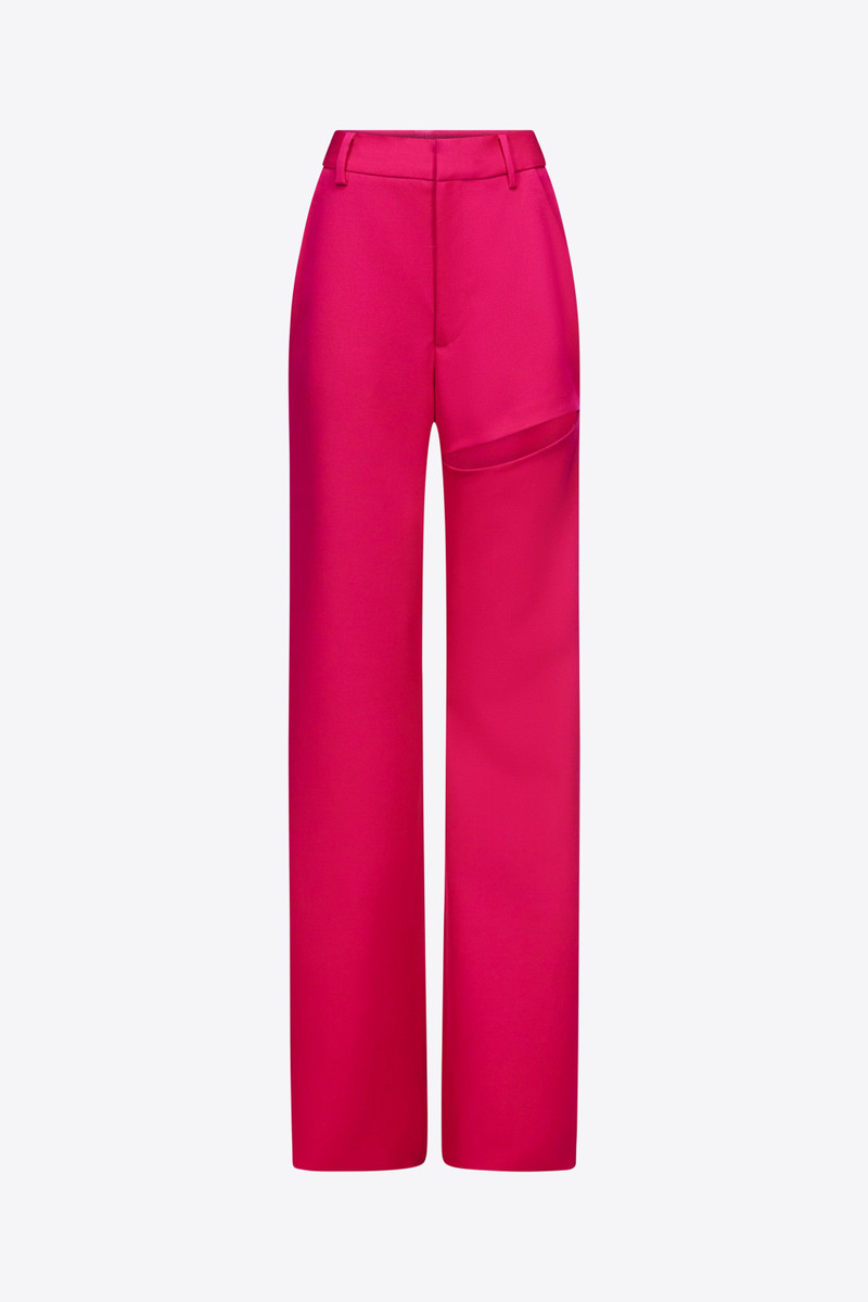 ASYMMETRIC SLIT TROUSER - 1