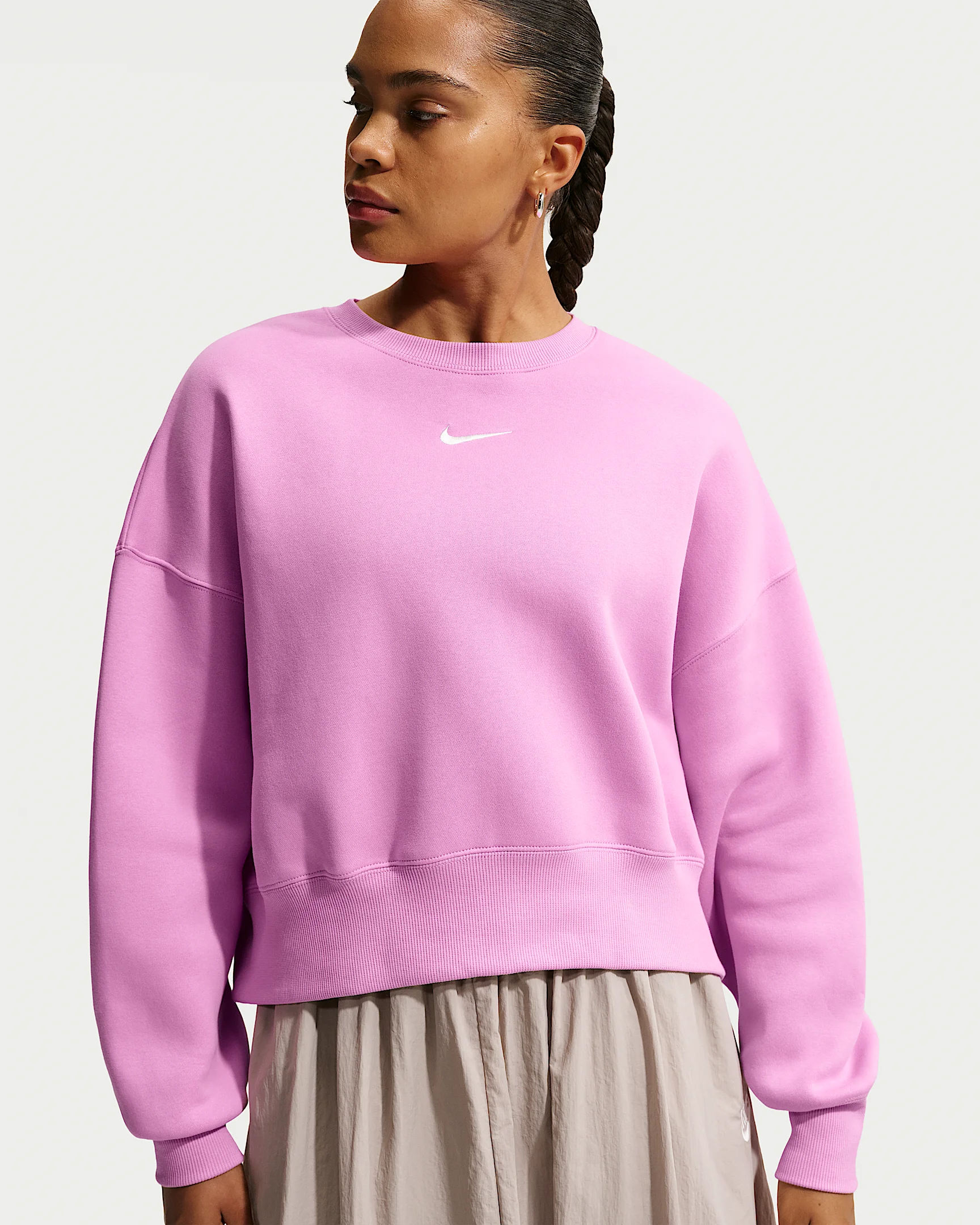 Nike Sportswear Phoenix Fleece Women's Over-Oversized Crew-Neck Sweatshirt - 1