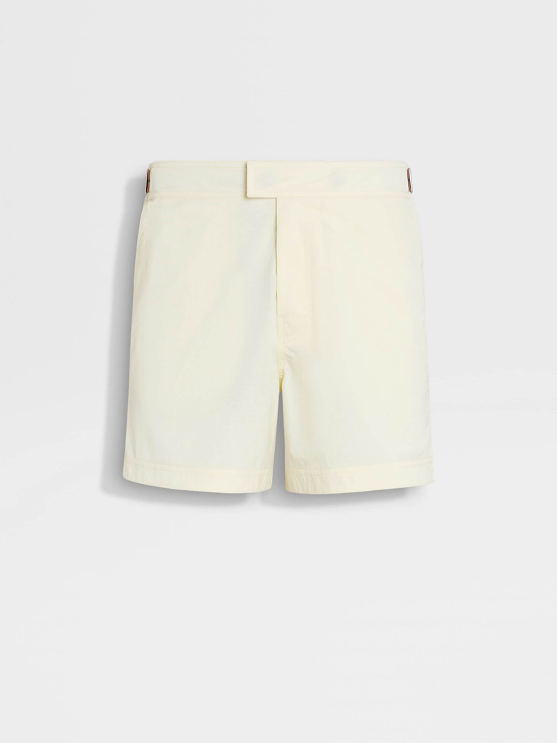 ZEGNA 232 ROAD BRAND MARK SWIM TRUNKS - 1