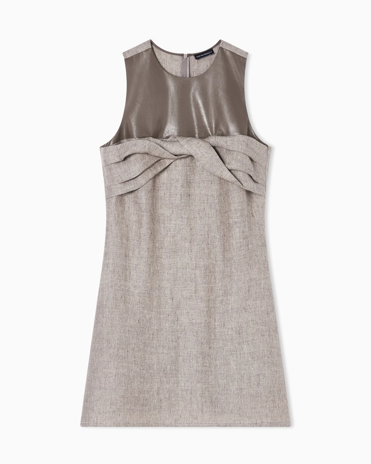 HEAVY LINEN CANVAS DRESS - 1