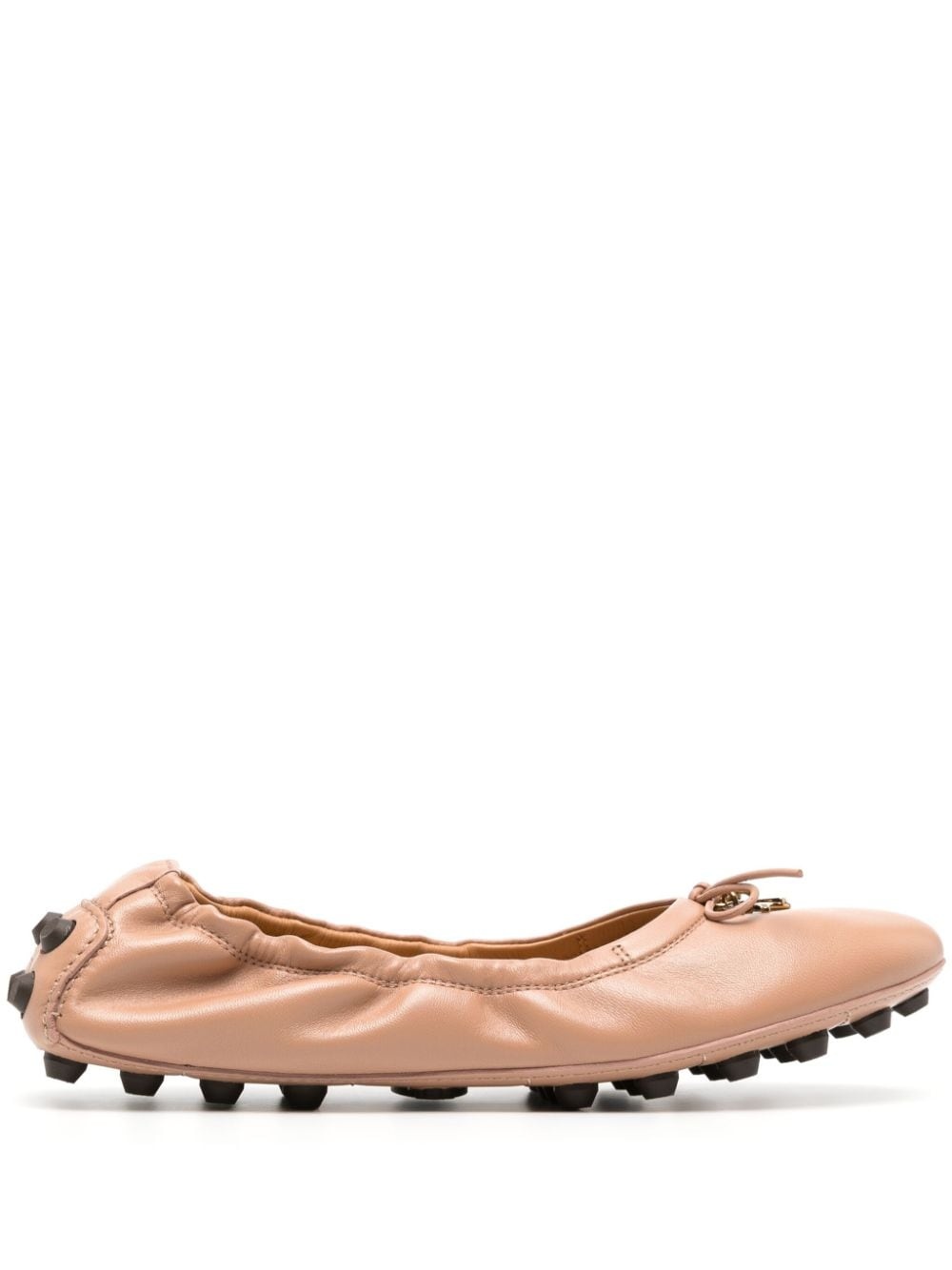 Gommino leather ballerina shoes - 1