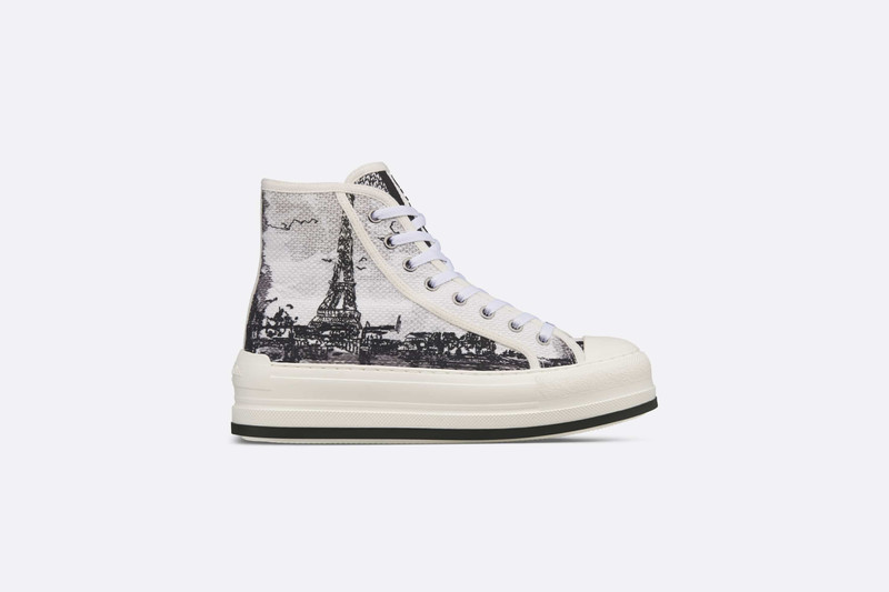 Walk'n'Dior High-Top Platform Sneaker 5