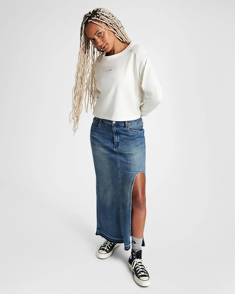 Boxy Long-Sleeve T-Shirt - 2