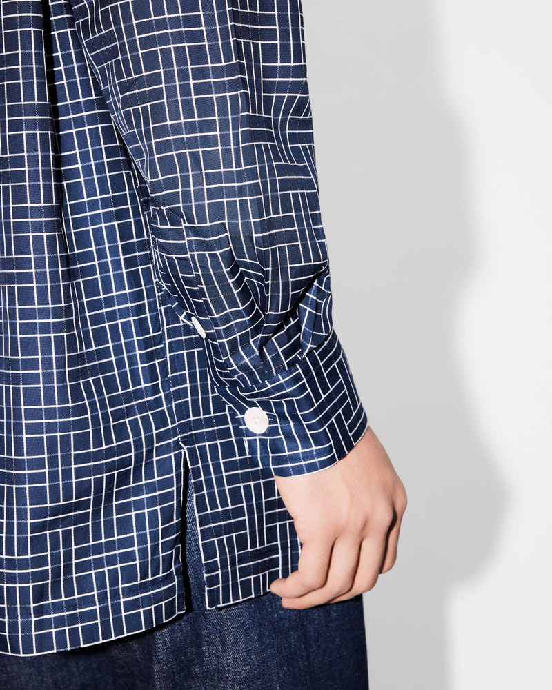 'KENZO Weave' oversized shirt 7