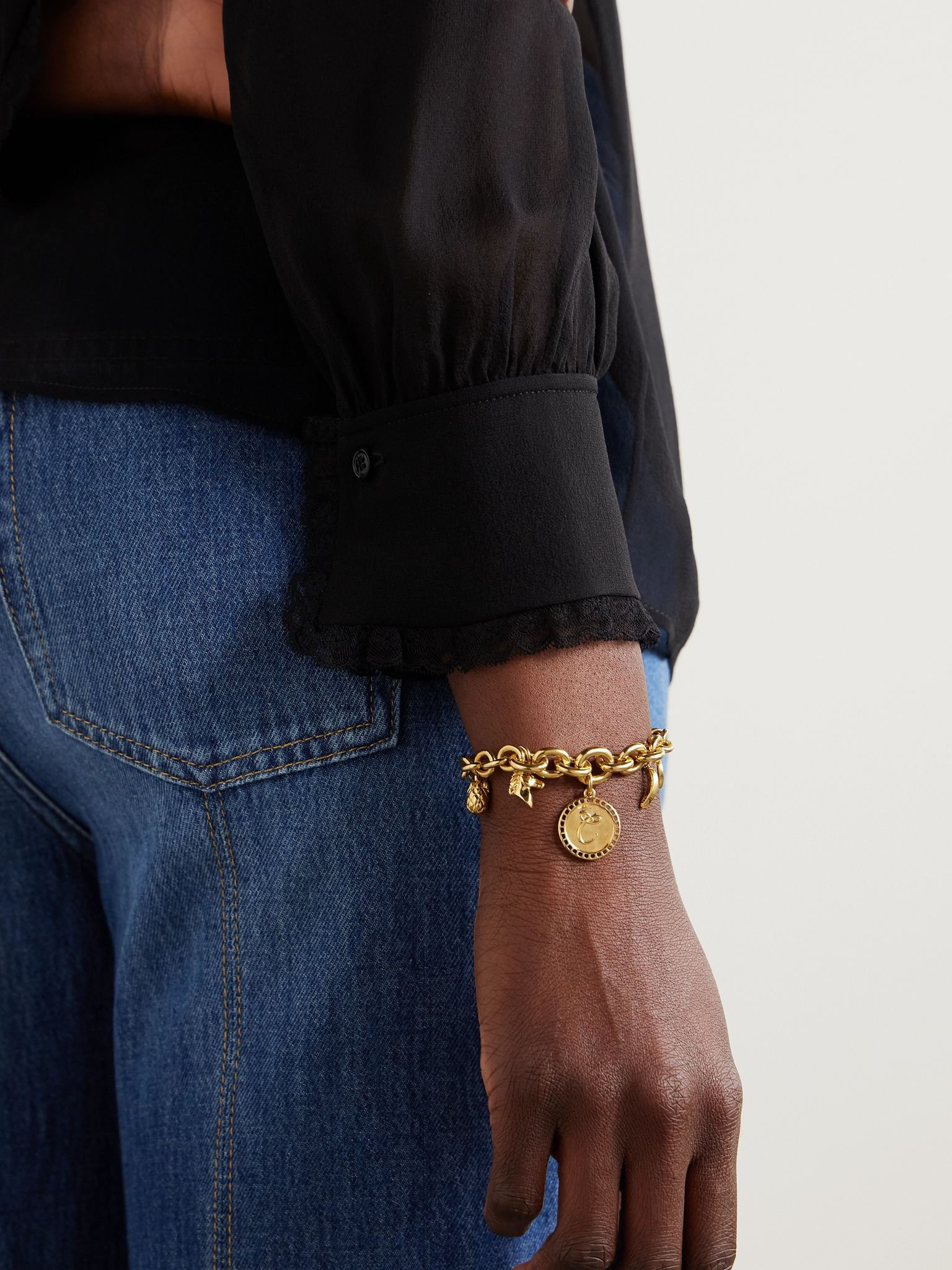 Gold-tone bracelet Gold - 2