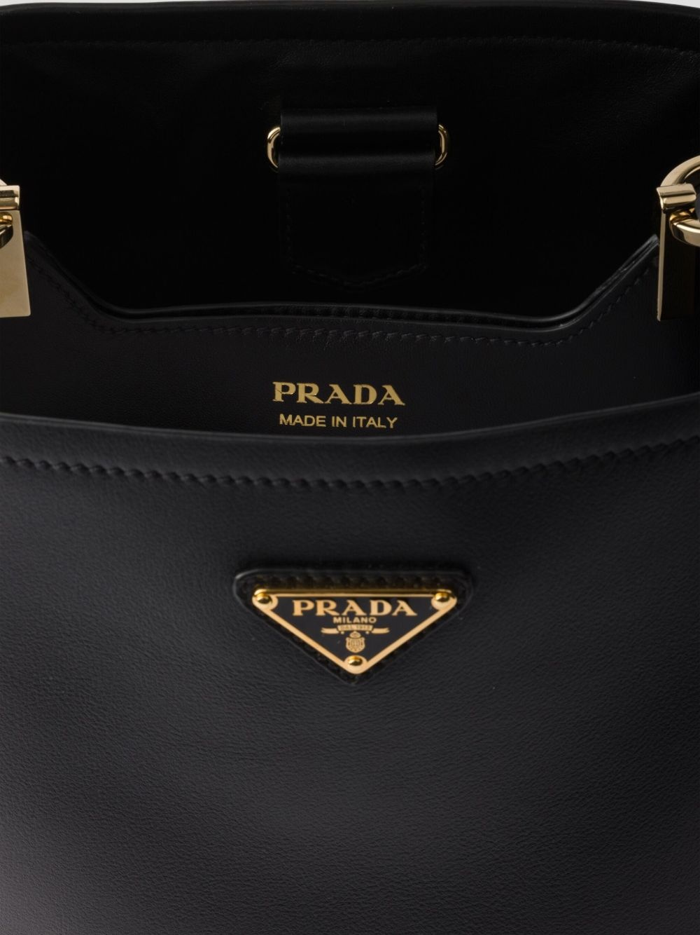 medium leather shoulder bag - 4
