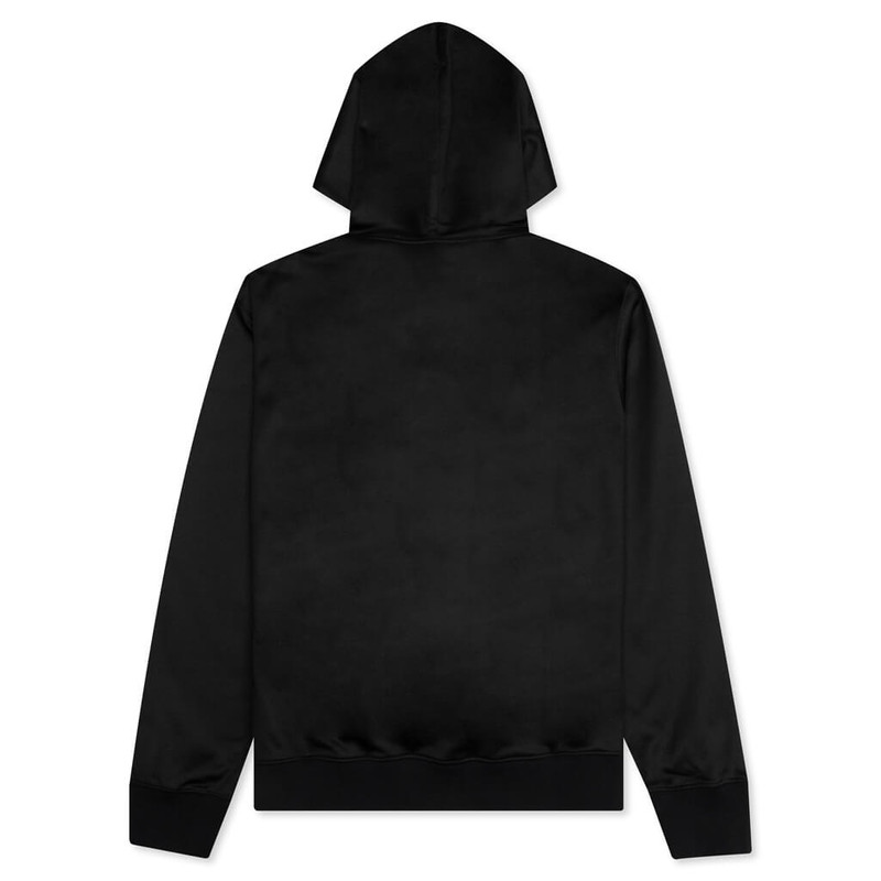 Off-White OFF-WHITE C/O VIRGIL ABLOH OW PATCH SLIM HOODIE - BLACK/ORANGE outlook