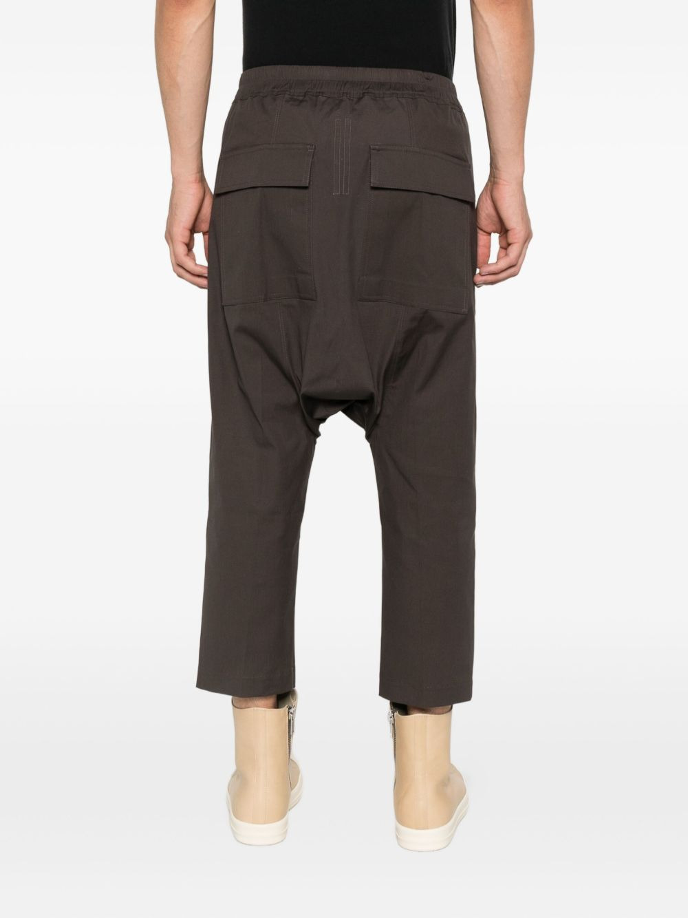 cropped track pants - 4