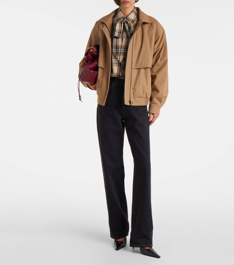 SAINT LAURENT High-rise wide-leg jeans outlook