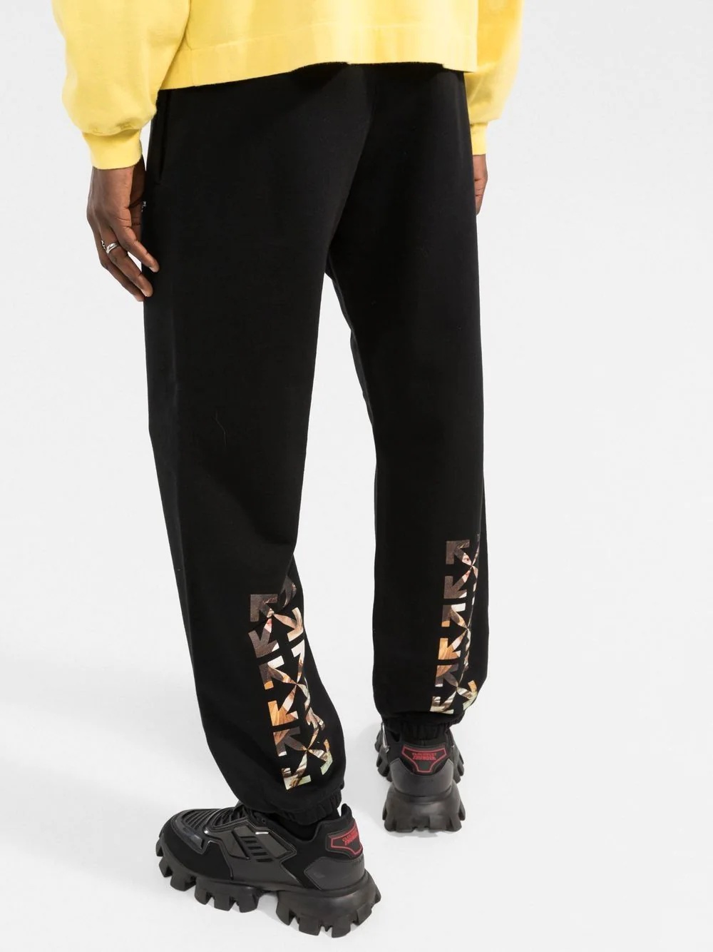 logo-print track pants - 3