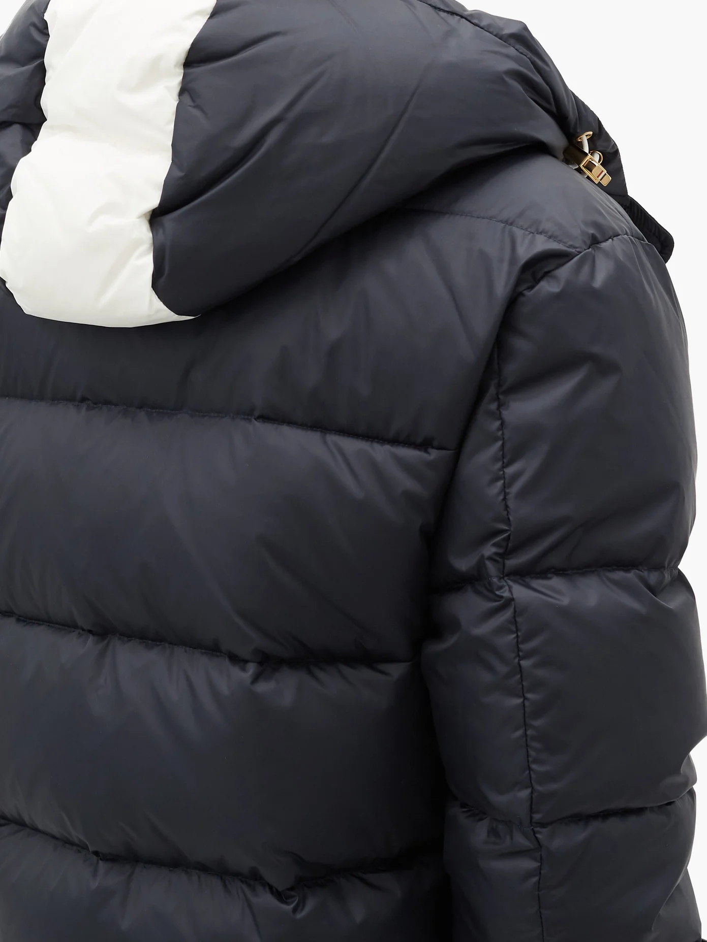 Hooded quilted down-filled jacket - 4