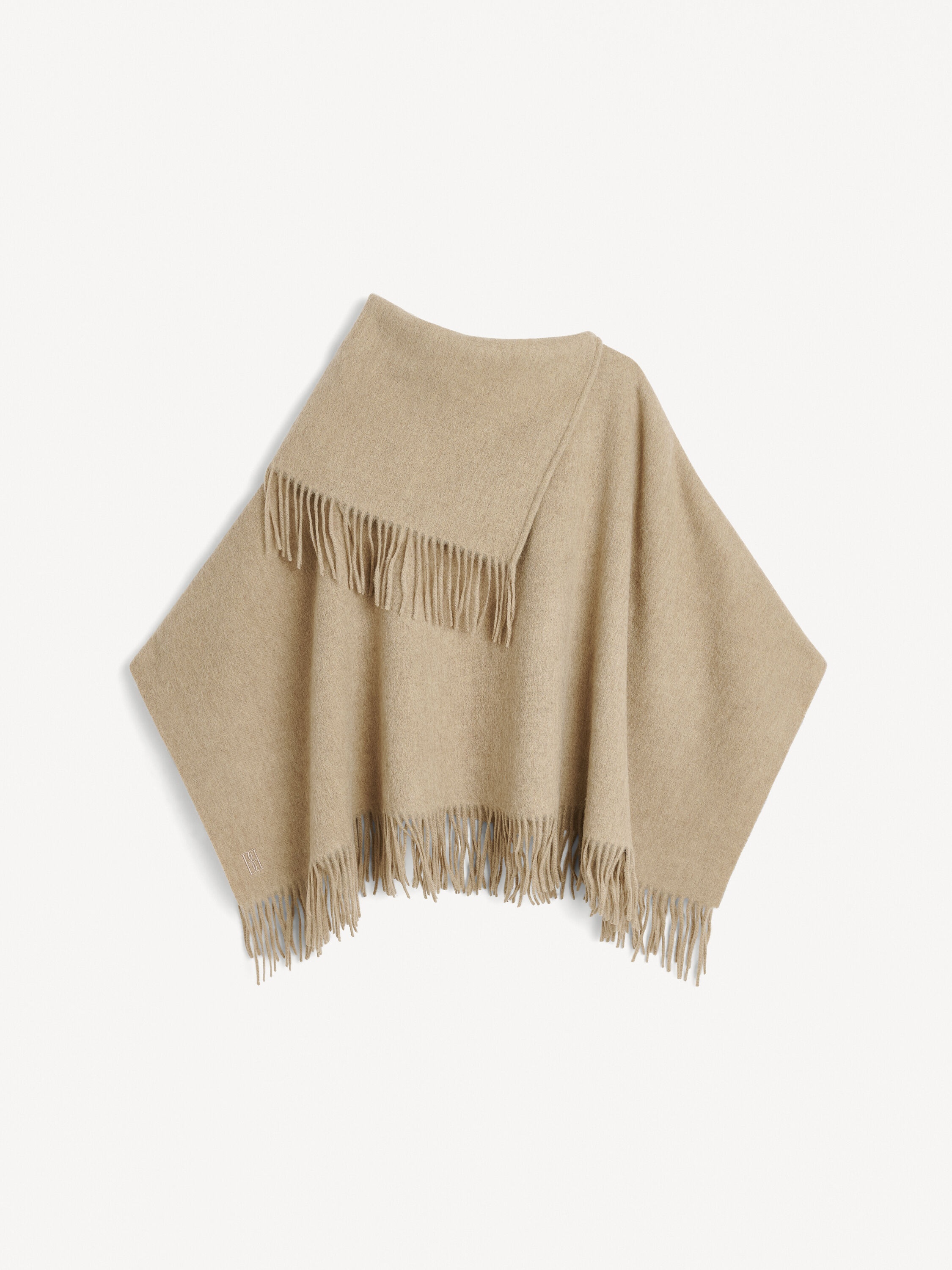 Turtma wool fringe bib - 1