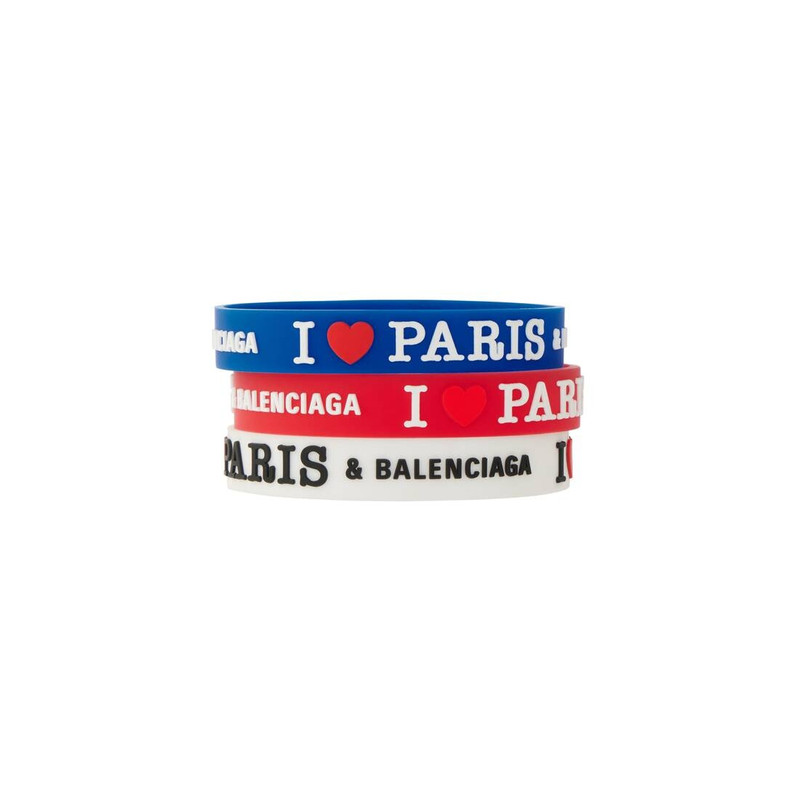 Paris Souvenir Champion Bracelet Set in Blue/white 1