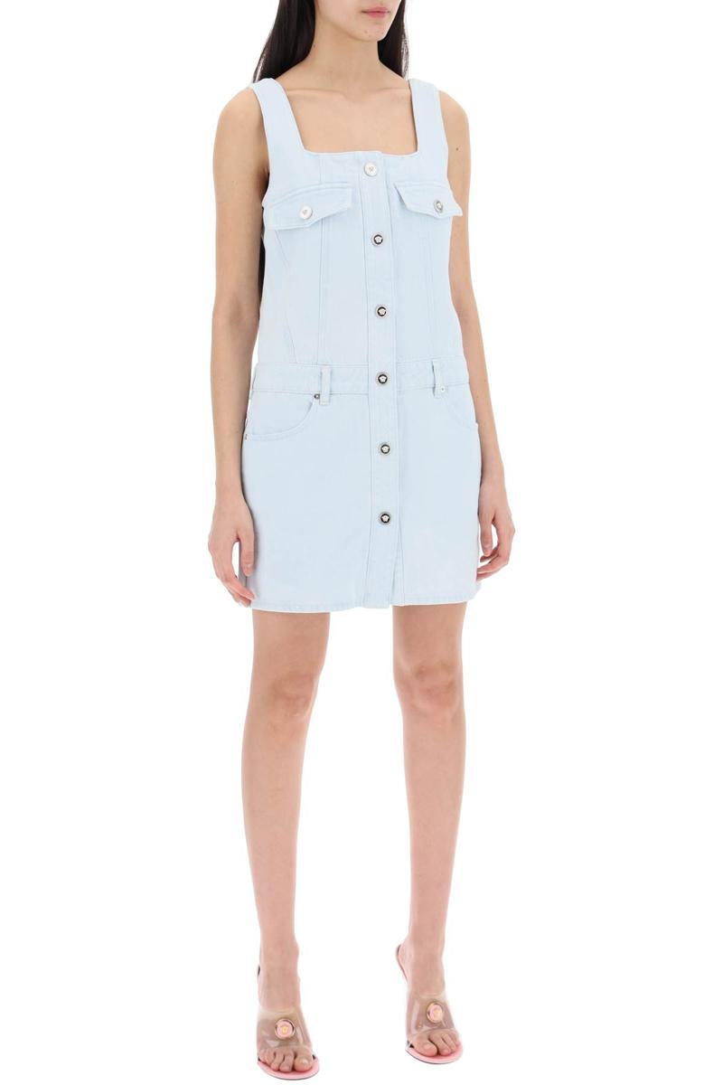 Versace "Medusa Mini Denim Dress - 2