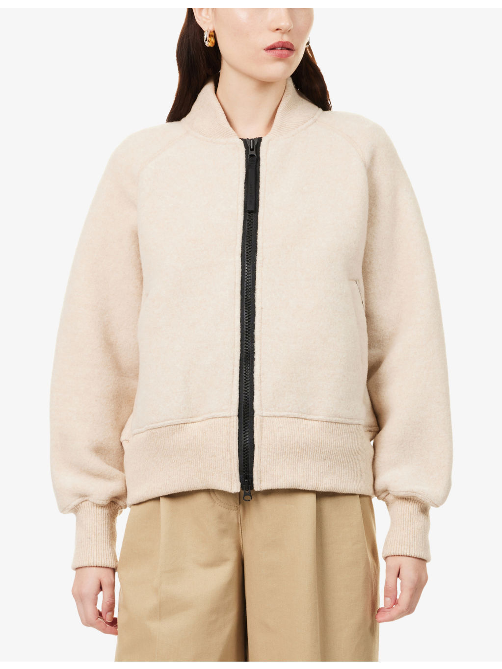 Sierra Fleece Woven-Blend Jacket - 3