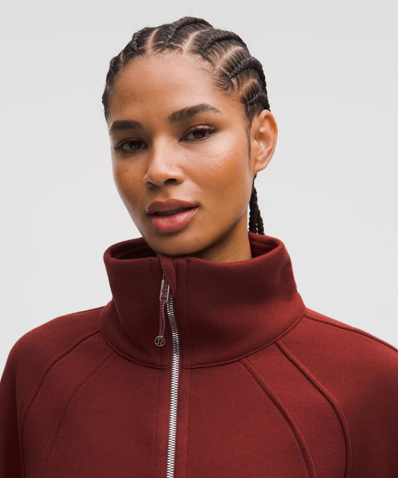 Scuba Oversized Funnel-Neck Half Zip *Long 4