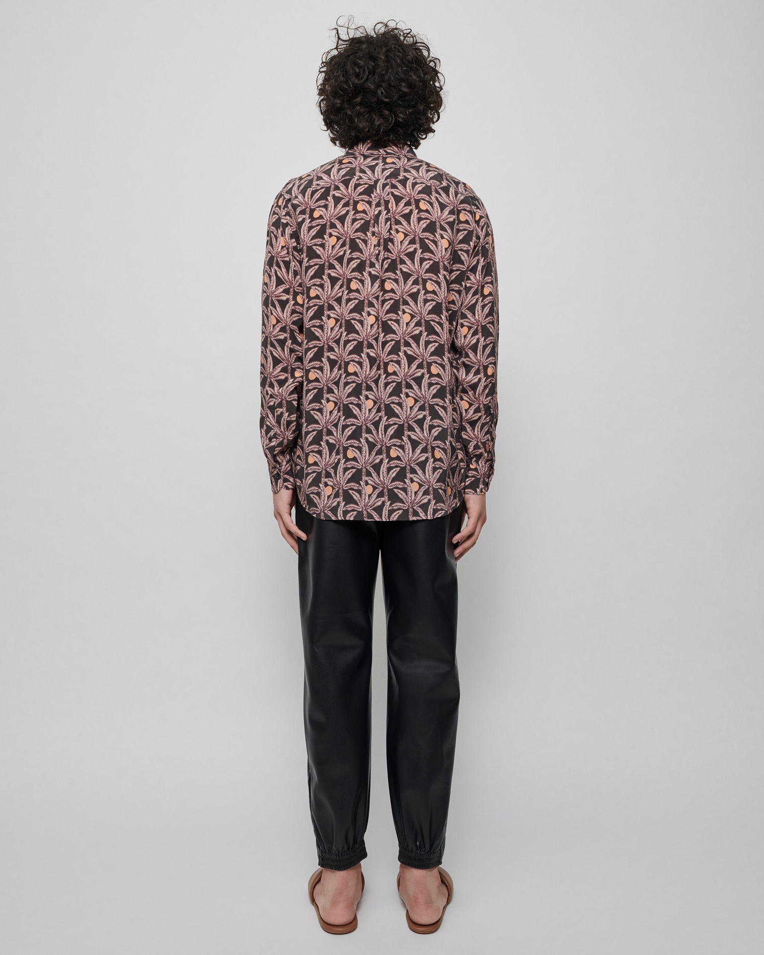 GORO - Vegan leather pants - Black - 4