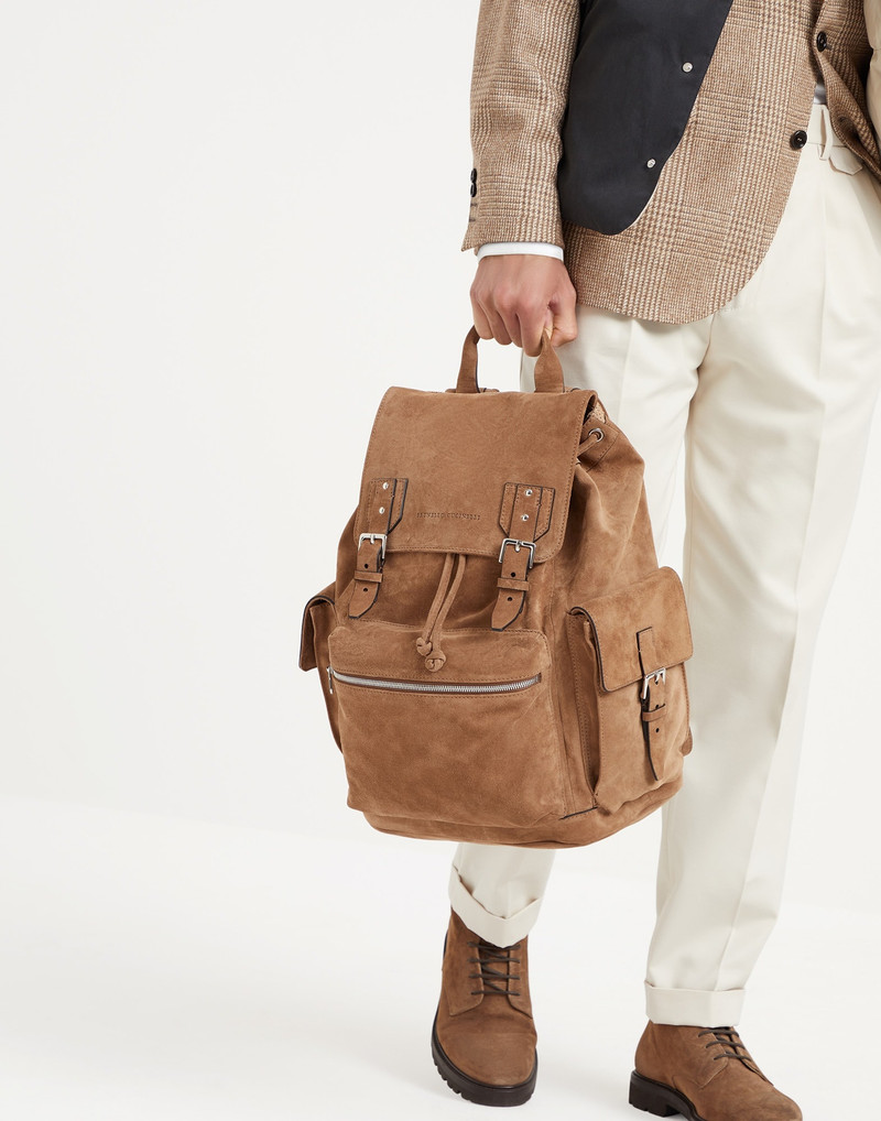 Suede city backpack 4