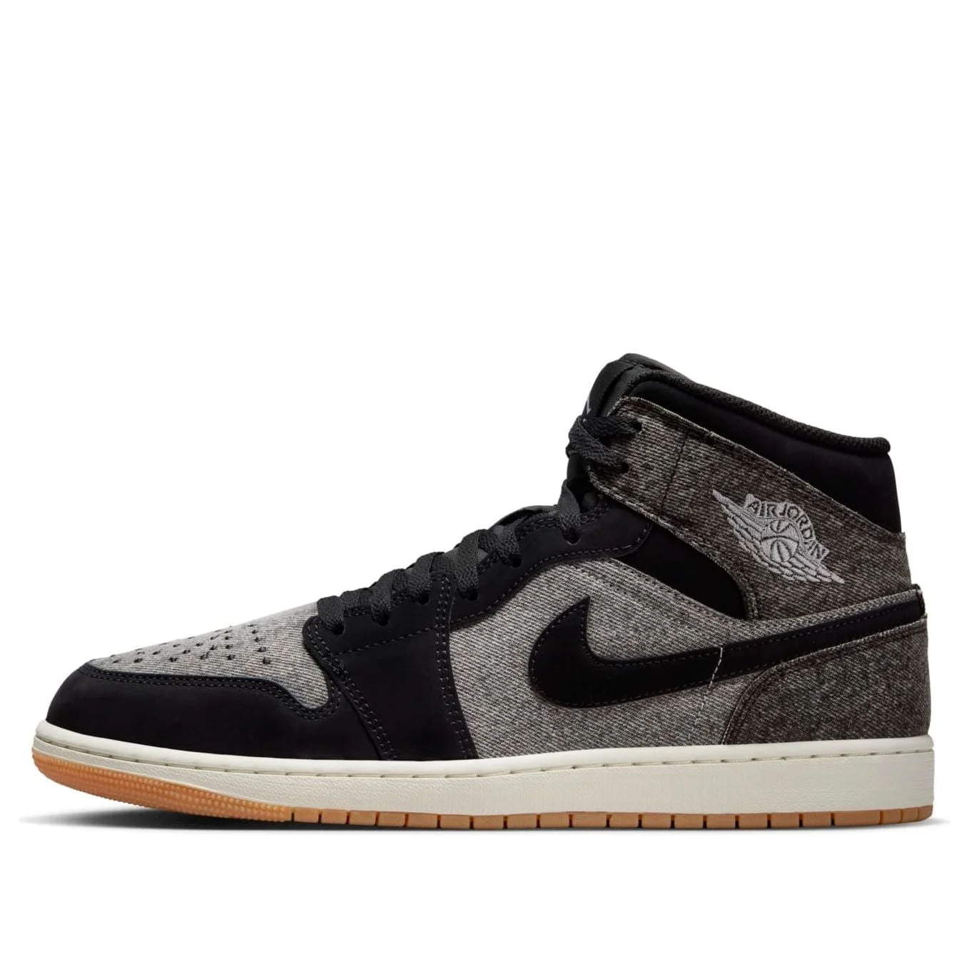 Air Jordan 1 Mid SE 'Black Denim' HJ4363-001 - 1