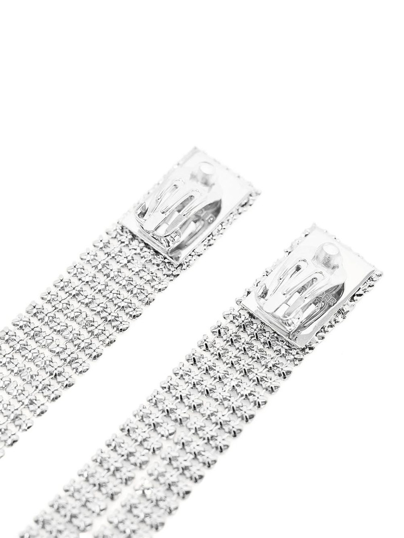 Jil Sander chainmail drop earrings outlook