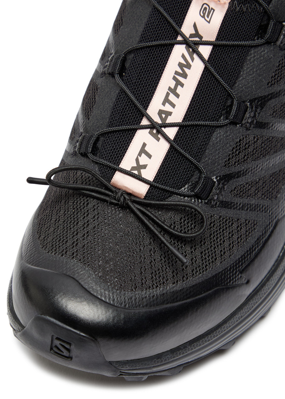 Salomon Xt-pathway 2 Panelled Satin and Mesh Sneakers - 4