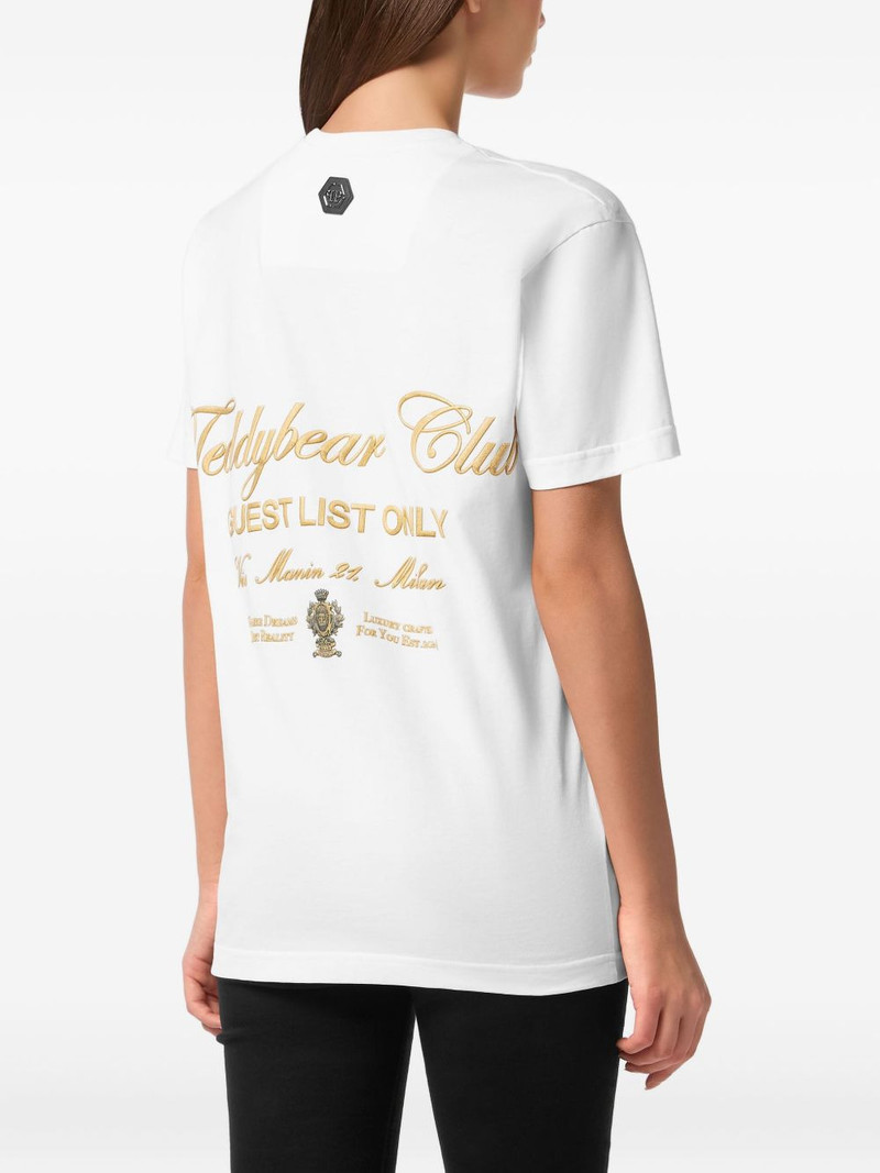 teddy bear-print T-shirt 3