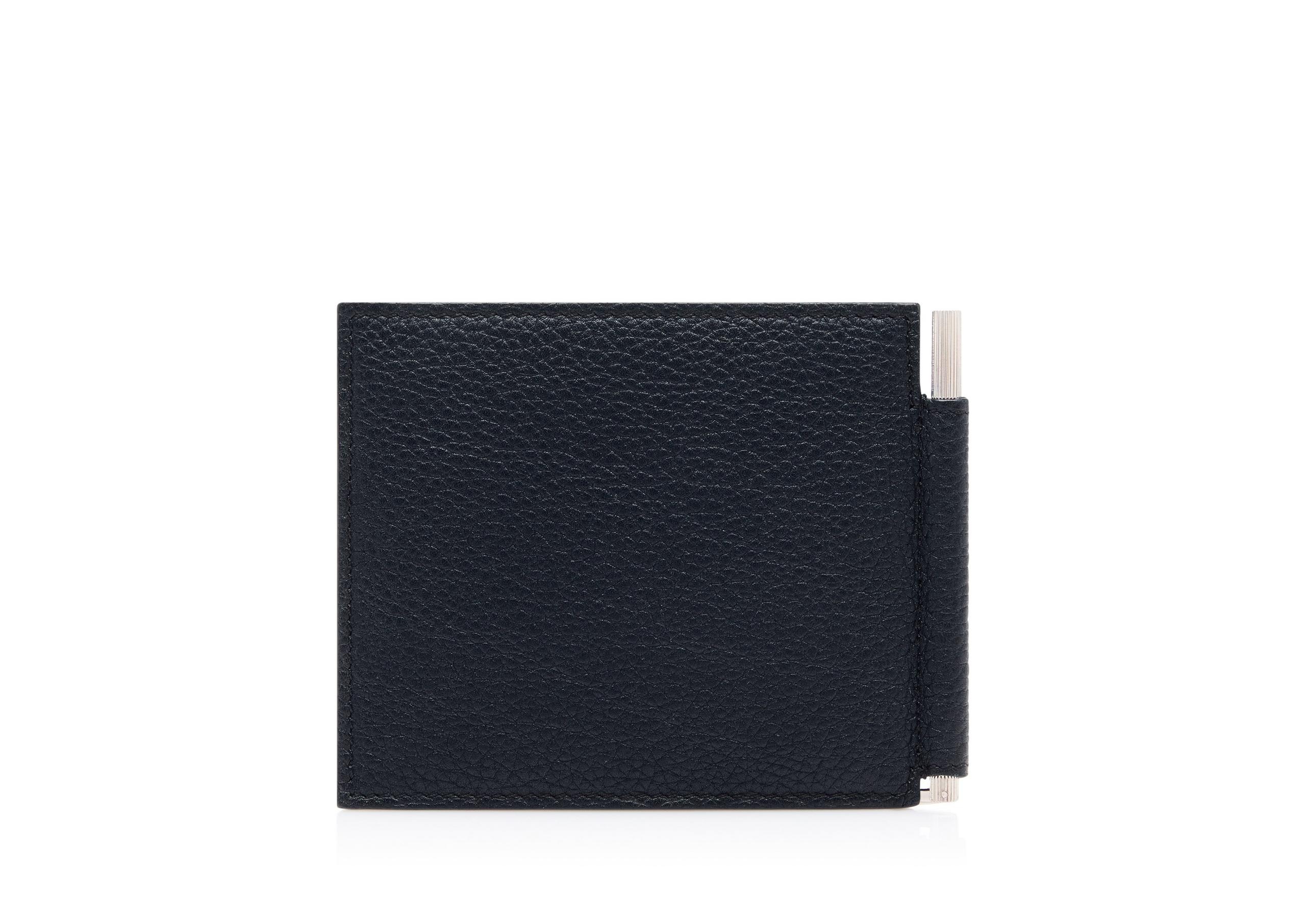 GRAIN LEATHER MONEY CLIP WALLET - 3