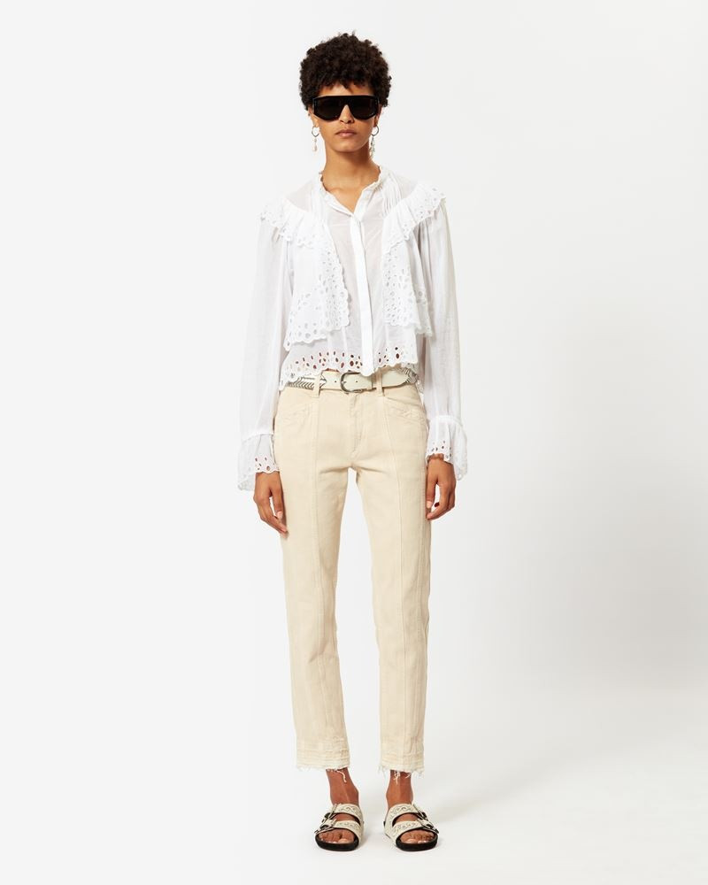 Isabel Marant Étoile DRIANE COTTON PANTS outlook
