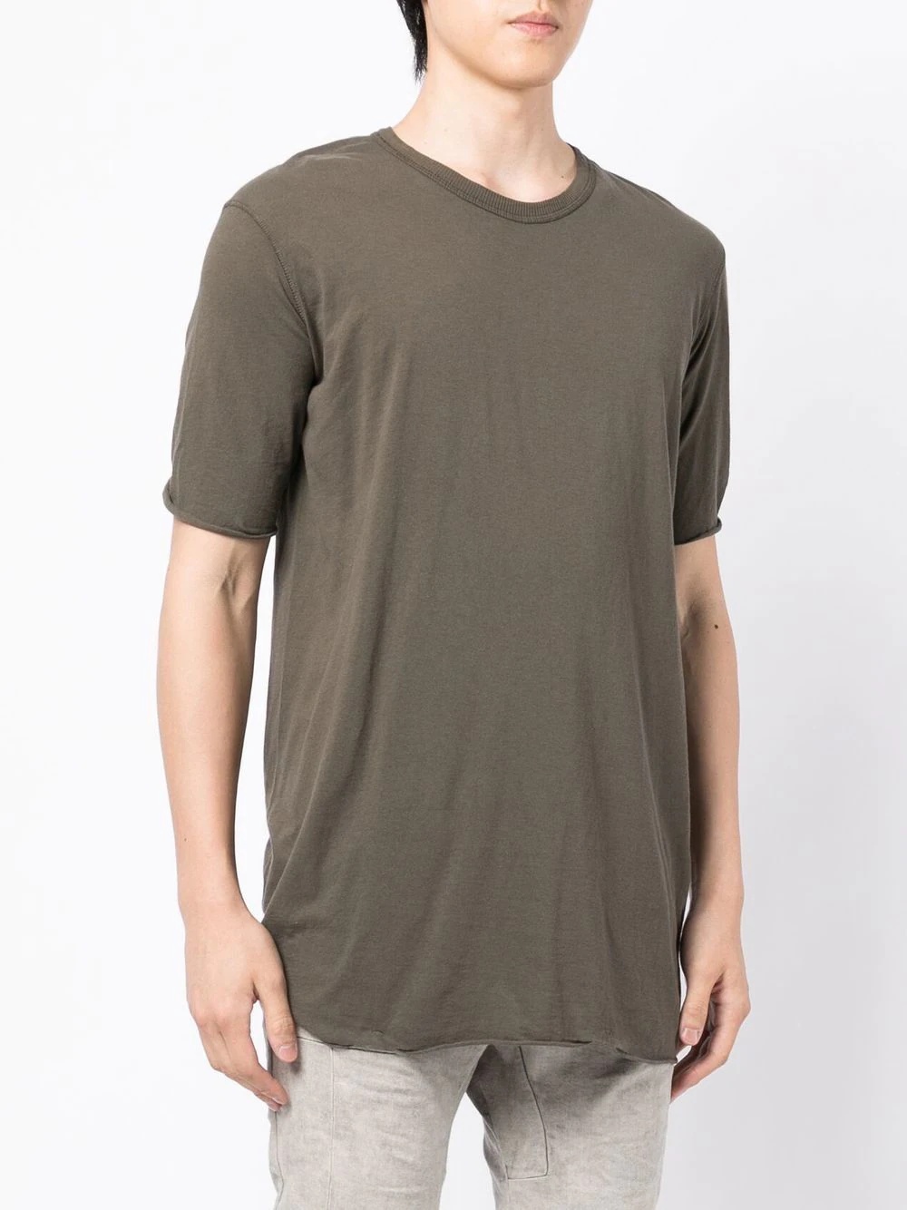 rear pull-tab detail T-shirt - 3