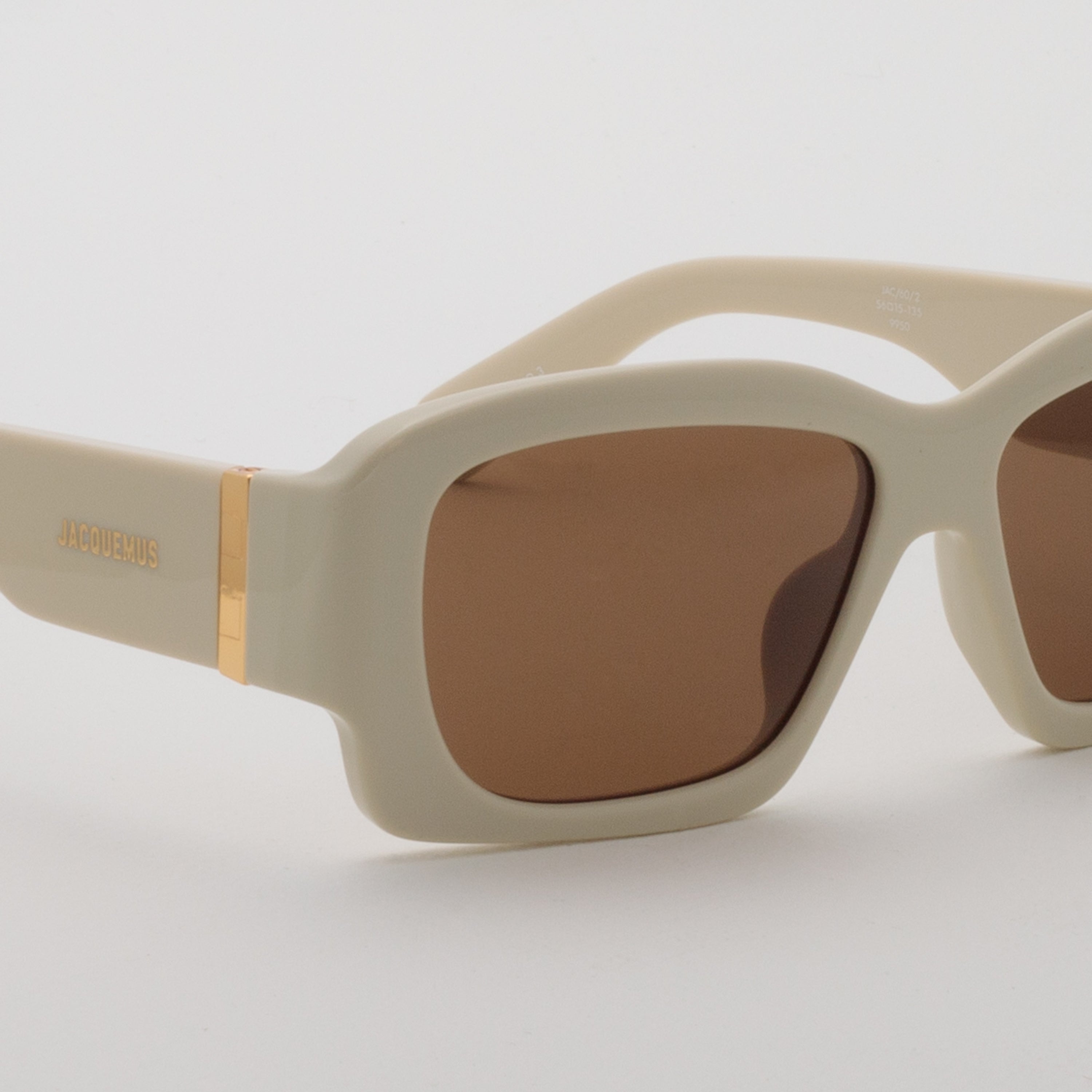 Croisiere Rectangular Sunglasses in Sand - 4