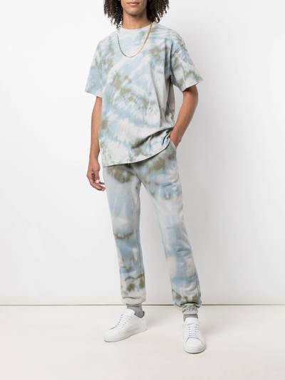 John Elliott LA tie-dye print track trousers outlook